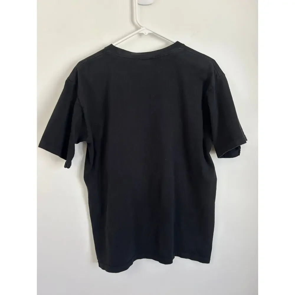The North Face Logo Tee – Men’s Medium – Black Short Sleeve Graphic T‑Shirt